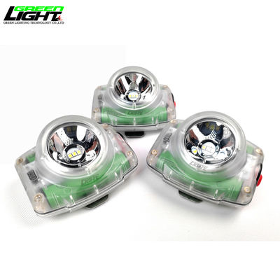 Mini LED sin cable de la mina de carbón luces de la mina de la lámpara de tapa de la mina 23000Lux fuerte faro
