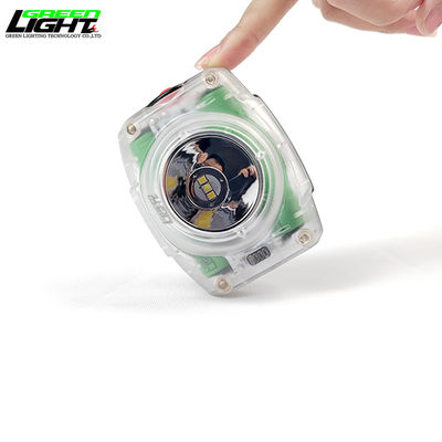 Lámparas de tapa LED sin cable de tamaño ultra mini Seguridad intrínseca Luces de minería de carbón