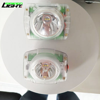 IP68 Lámpara de tapa de minería impermeable GLC-6 OLED Display 15000lux Farol de minería recargable Lámpara de minería inalámbrica