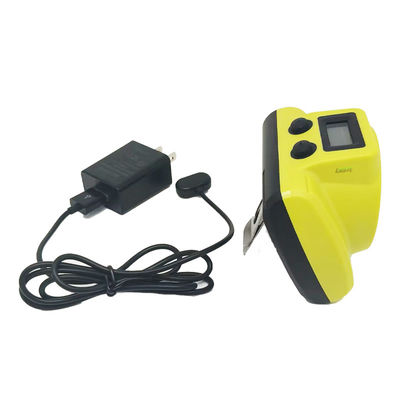IP68 Lámpara de tapa de minería LED a prueba de explosión impermeable 25000Lux Batería de iones de litio de 7Ah para minería subterránea de carbón / metal