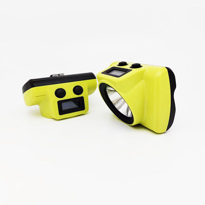 IP68 Lámpara de tapa de minería LED a prueba de explosión impermeable 25000Lux Batería de iones de litio de 7Ah para minería subterránea de carbón / metal