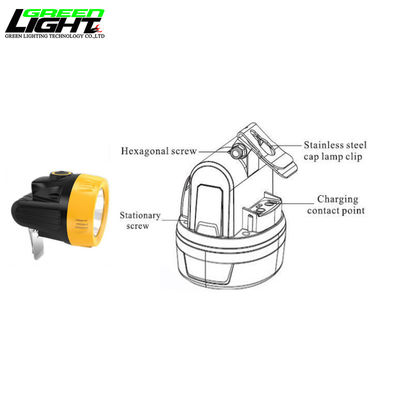 Lightweight 3.8Ah Rechargeable Mining Underground Cap Lamps with 170g Weight and Long Battery Life