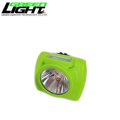 IP68 Explosion Proof Led Mining Headlamp 15000lux 7000mAh OLED Display Mining Safety Helmet Light