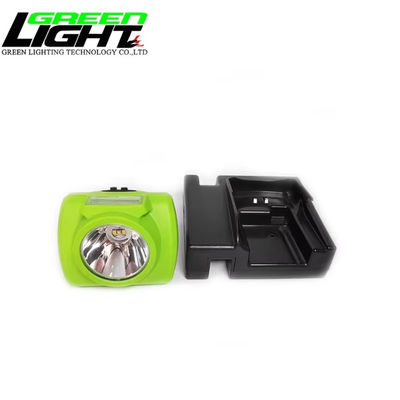IP68 Explosion Proof Led Mining Headlamp 15000lux 7000mAh OLED Display Mining Safety Helmet Light