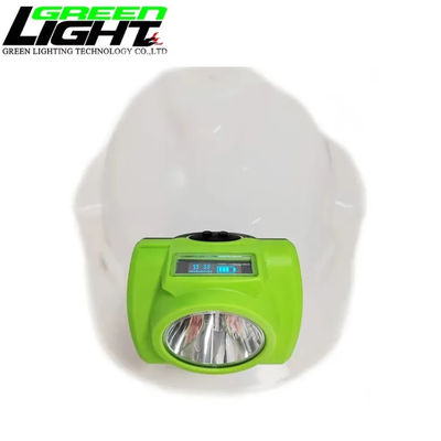 IP68 Explosion Proof Led Mining Headlamp 15000lux 7000mAh OLED Display Mining Safety Helmet Light