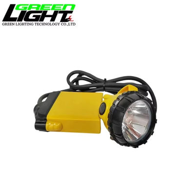 Led Corded Miners Working Headlamp 25000 lux 10.4Ah Rechargeable Miners Headlamp IP68 Waterproof