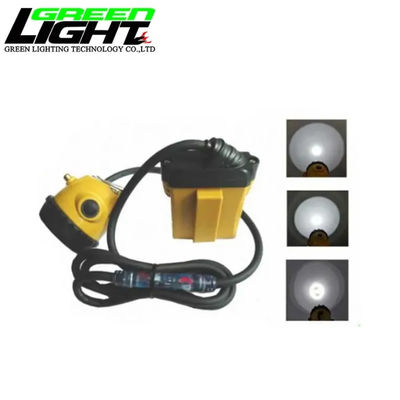 Led Corded Miners Working Headlamp 25000 lux 10.4Ah Rechargeable Miners Headlamp IP68 Waterproof
