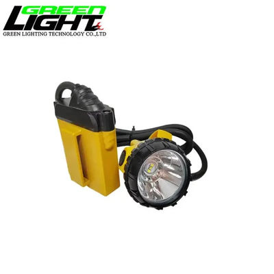 Led Corded Miners Working Headlamp 25000 lux 10.4Ah Rechargeable Miners Headlamp IP68 Waterproof
