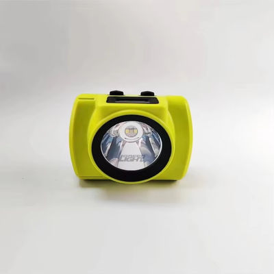 25000lux Led Cordless Miners Cap Lamp 30hrs Working Time Rechargeable 18650 battery 7ah Plastic Mining Safety Helmet Light