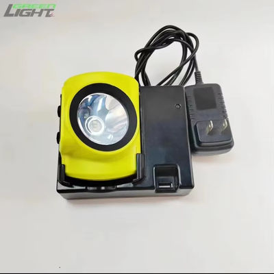 25000lux Led Cordless Miners Cap Lamp 30hrs Working Time Rechargeable 18650 battery 7ah Plastic Mining Safety Helmet Light