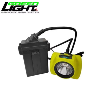 IP68 Plug Play Cable Mining Headlamp High Power 3W 25000LUX Miners Headlight Led Corded Miner Helmet Light Rated Voltage 3.7V