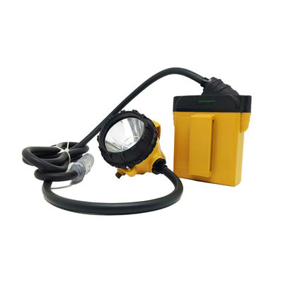 Super Bright Rechargeable Miner's Lamp 25000LUX 10.4Ah Battery 15H Runtime RGB Auxiliary Lights Main Light Current 800mA 480g