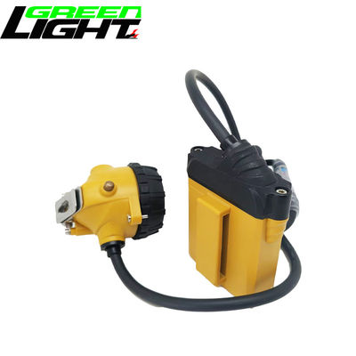 Super Bright Rechargeable Miner's Lamp 25000LUX 10.4Ah Battery 15H Runtime RGB Auxiliary Lights Main Light Current 800mA 480g
