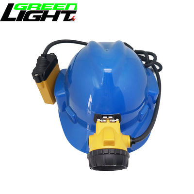 348 Lumens GLC12-A Miner Safety Helmet Light 3W Main 2 Aux LEDs 100000Hrs Lifespan Designed for Safety and Durability