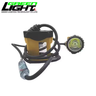 480g Lightweight IP68 Mining Cap Lamp 25000Lux Brightness 1000 Cycles Long Lasting