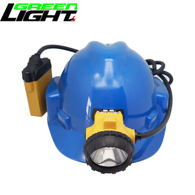 480g Lightweight IP68 Mining Cap Lamp 25000Lux Brightness 1000 Cycles Long Lasting