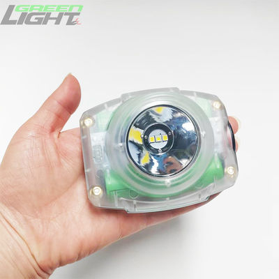 35hrs Long Lighting Time Super Bright 7Ah Miner Headlamp Flame Resistant High Power Cordless Cap Lamp