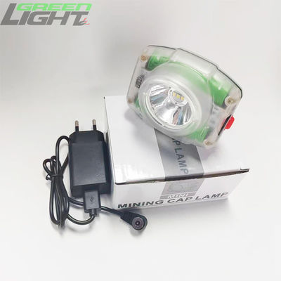 New Mini Mining Hard Hat Light 23000lux IP68 Led Miner Lamp 7Ah Rechargeable 4.4W High Bright Mining Cap Lamp