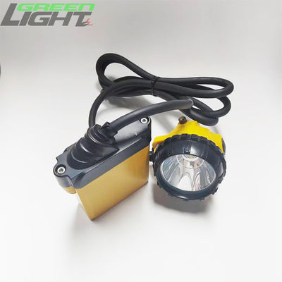 3W 348lum Anti-explosive Mining Headlamp 10.4Ah 25000 lux Impact Resistant Miner Hat Light