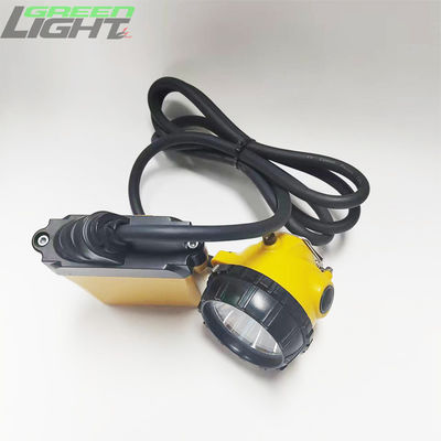 3W 348lum Anti-explosive Mining Headlamp 10.4Ah 25000 lux Impact Resistant Miner Hat Light