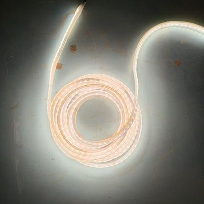 Industrial Waterproof LED Strip for Mining 70pcs/m 8W High Brightness 830lm Over-Current/Temp Protection 5+ Years Lifespan 14mm Width