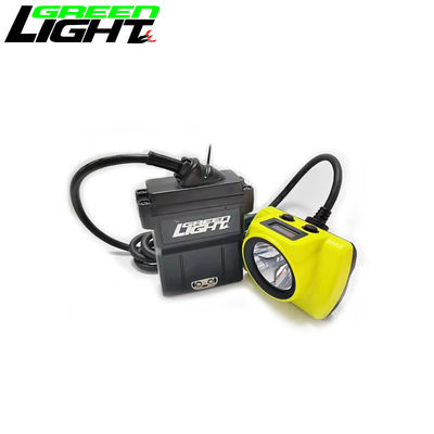 Ultra bright 25000lux 14Ah miner cap lamp 530lum 4w explosion proof underground mining helmet light 60hrs runtime