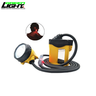 Super Bright LED Mining Hard Hat Lamp with Cable Strobe Light Miner Cap Lights