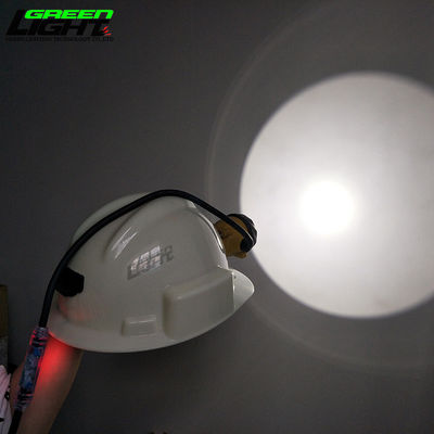25000 Lux Mining Lamp Waterproof Ip68 Safety Coal Mine Led Hard Hat Lights with Cable Flash