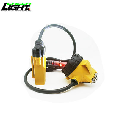 Underground Light Miner Headlamp Led Safety Mining Hard Hat Lights with Cable Rear Warn Light Mining Headlamp