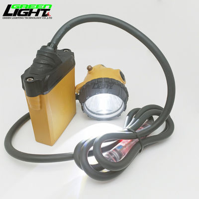 Underground Light Miner Headlamp Led Safety Mining Hard Hat Lights with Cable Rear Warn Light Mining Headlamp