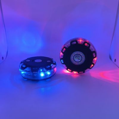 3.7V 3500mAh Li-Ion Battery LED Flashing Warning Light 6000K Low-Light For Highways/Tunnels