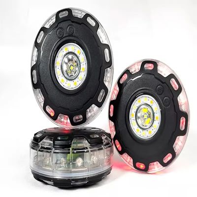Multi Functional 16 LED Vehicle Emergency Road Traffic Strobe Light Safety LED Warning Flare Working Light