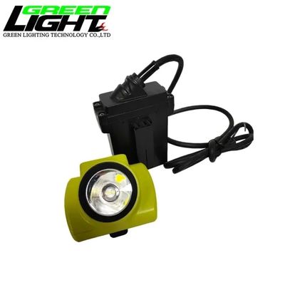 High Quality Digital Display Corded Led Miner Lamp 14Ah 530lum Mining Cap Light Underground Rechargeable Miner Headlamp with Plug & Play