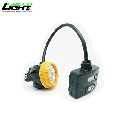Rechargeable Miners Lamps Ip68 Safety Helmet Light Explosion Proof with Red Strobe Light