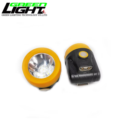 3.8Ah Led Cordless Miner Head Lamp Mining Safety Lighting Underground Mining Cap Lamp 10000lux with Magnetic USB Charger