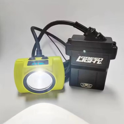 High Performance Mining Lamps 25000 lux Led Corded Miners Cap Lamp 14Ah 530lum Helmet Lamps 60hrs Runtime