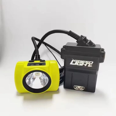 High Performance Mining Lamps 25000 lux Led Corded Miners Cap Lamp 14Ah 530lum Helmet Lamps 60hrs Runtime