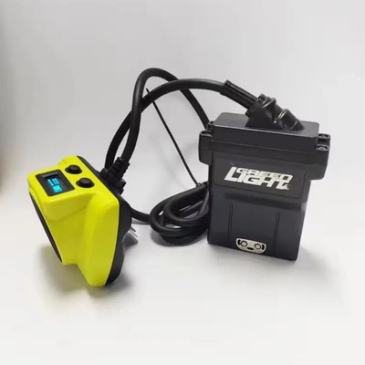 High Performance Mining Lamps 25000 lux Led Corded Miners Cap Lamp 14Ah 530lum Helmet Lamps 60hrs Runtime