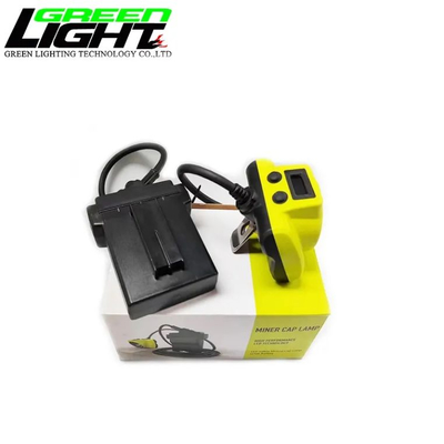 High Performance Mining Lamps 25000 lux Led Corded Miners Cap Lamp 14Ah 530lum Helmet Lamps 60hrs Runtime