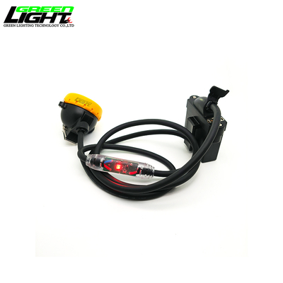 NEW Corded Mining Lamps with Strobe Rear Warning, KL5MS Rechargeable Miners Cap Lamp
