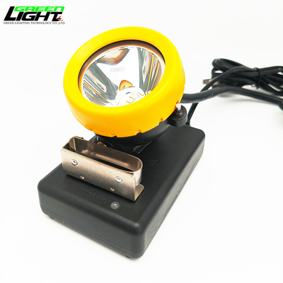 New Rechargeable Miners Cap Lamp with Cable Strobe Light Kl5m Safety Mining Helmet Light