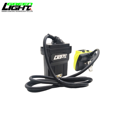 Oled Display Coal Mining Head Lights 25000 Lux Waterproof Mining Corded Cap Lamp 13.6Ah Big Lithium Battery