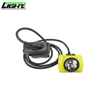 25000 Lux Mining Corded Lamps with Power Display 14Ah Coal Mining Lights for Underground