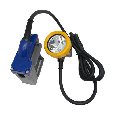 Portable 15000Lux LED Miners Headlight Waterproof Hard Hat Lamp for Construction Tunneling