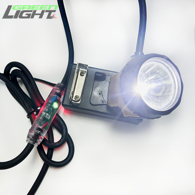 GLC12-A Corded Mining Cap Lamp 25000lux IP68 Waterproof 100000hrs