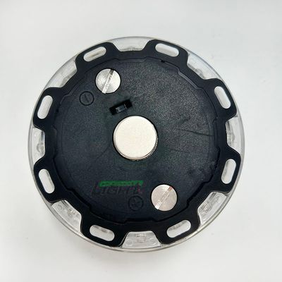 IP68 waterdicht LED-waarschuwingslicht met 3350mAh oplaadbare Li-Ion-batterij en 80hrs-100hrs werktijd