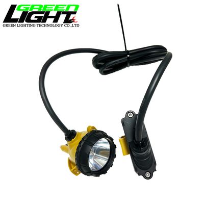 Lâmpada de Capacete com Fio GL12-A com Bateria de 10,4Ah, Quatro Modos de Iluminação e Vida Útil de 100.000 horas para Mineração Subterrânea de Carvão