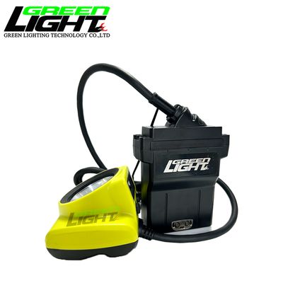 530lum LED mijnwerkershoofdlamp met 14Ah Li-ion batterij en 5 verlichtingsmodi voor mijnbouwveiligheid
