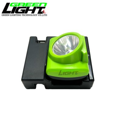 Lâmpada de Mineração LED Recarregável sem Fio com Bateria de Íon-Lítio de 3,7v 7Ah, Clipe de Aço Inoxidável Ajustável e Porta de Carregamento Magnética
