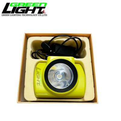 25000lux Brightness LED Mining Lamp with Five-level Lighting Modes and OLED Screen Display